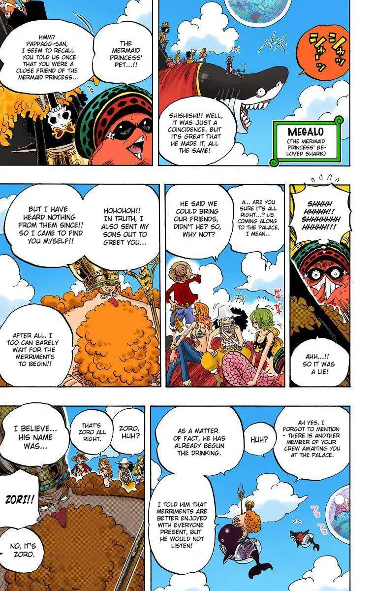 One Piece - Digital Colored Comics Chapter 612 9